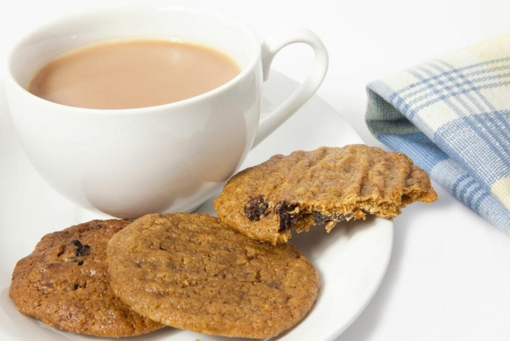 british tea and biscuits