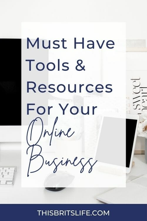 tools and resources for your blog and online business this brits life pinterest