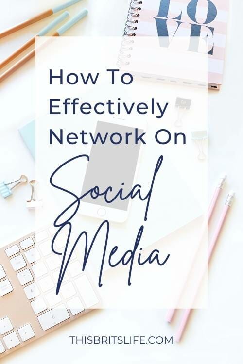 this brits life how to network on social media