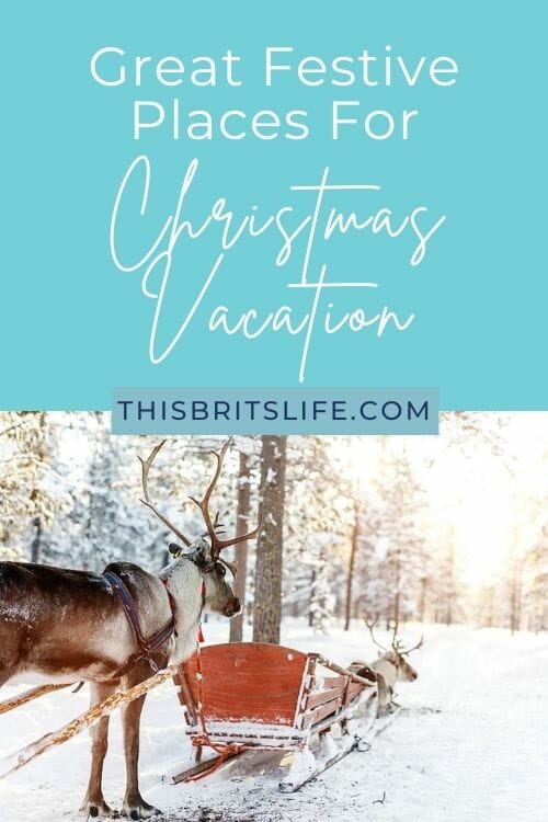 christmas vacation places