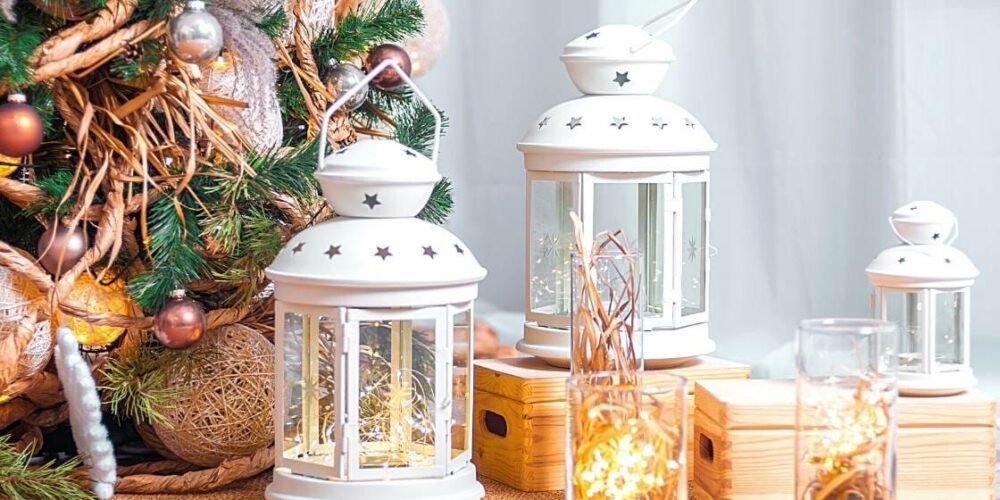 simple festive decor