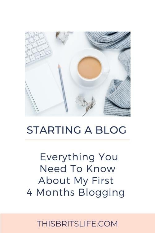 everything you need to know about my first 4 months blogging