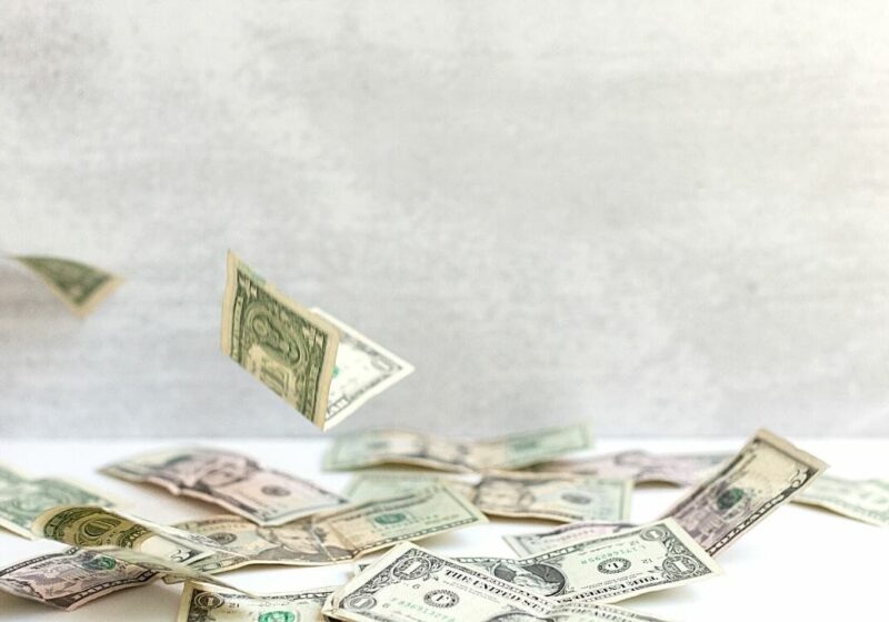 heal money blocks - lots of dollar bills