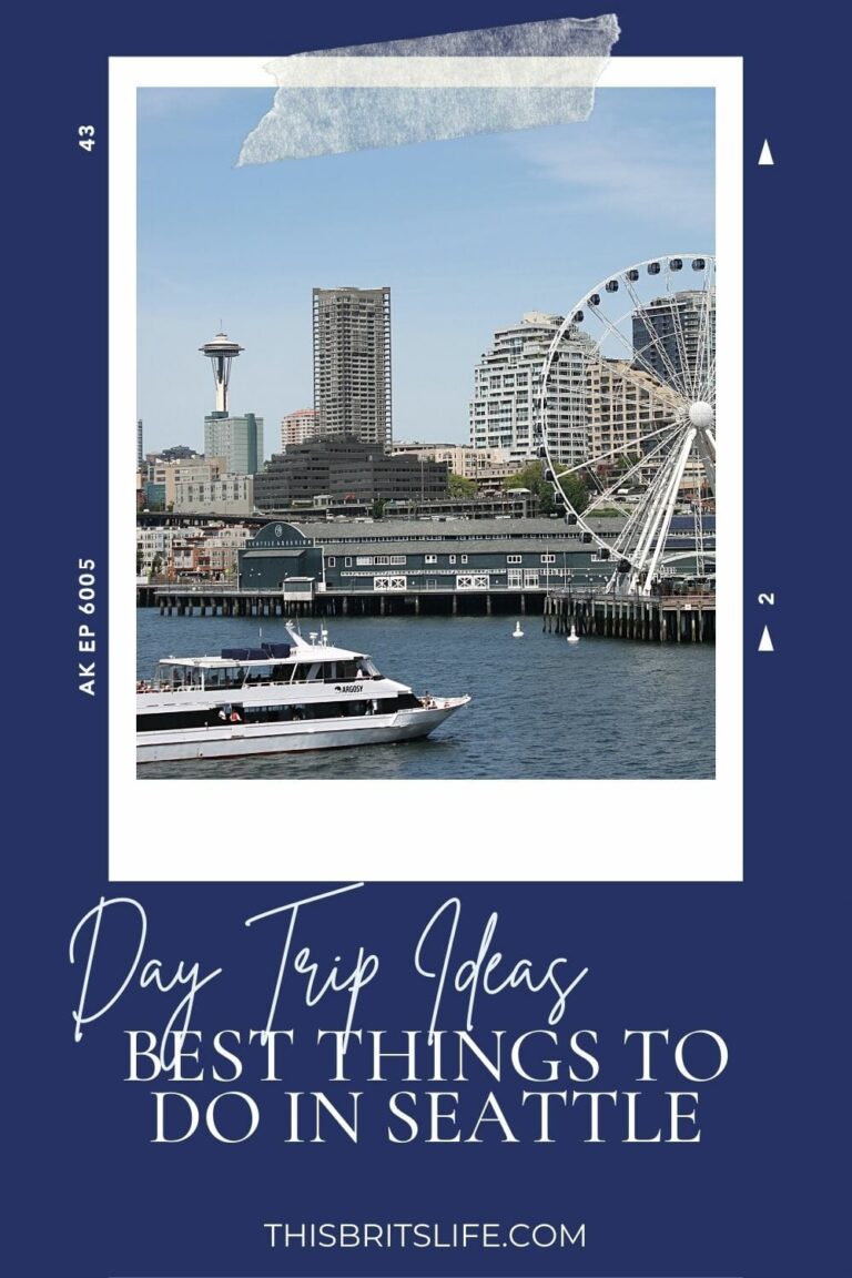 day trip to seattle pinterest pin